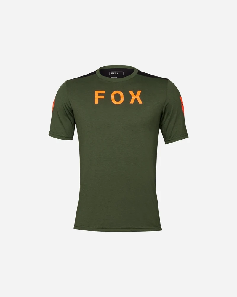 Maillot manches courtes Fox Racing Ranger Aviation Drirelease - Foncé