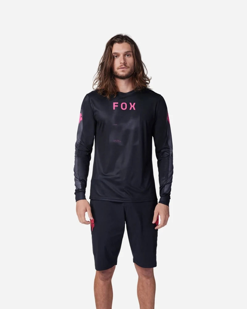 Maillot manches longues Fox Racing Ranger Taunt - Noir