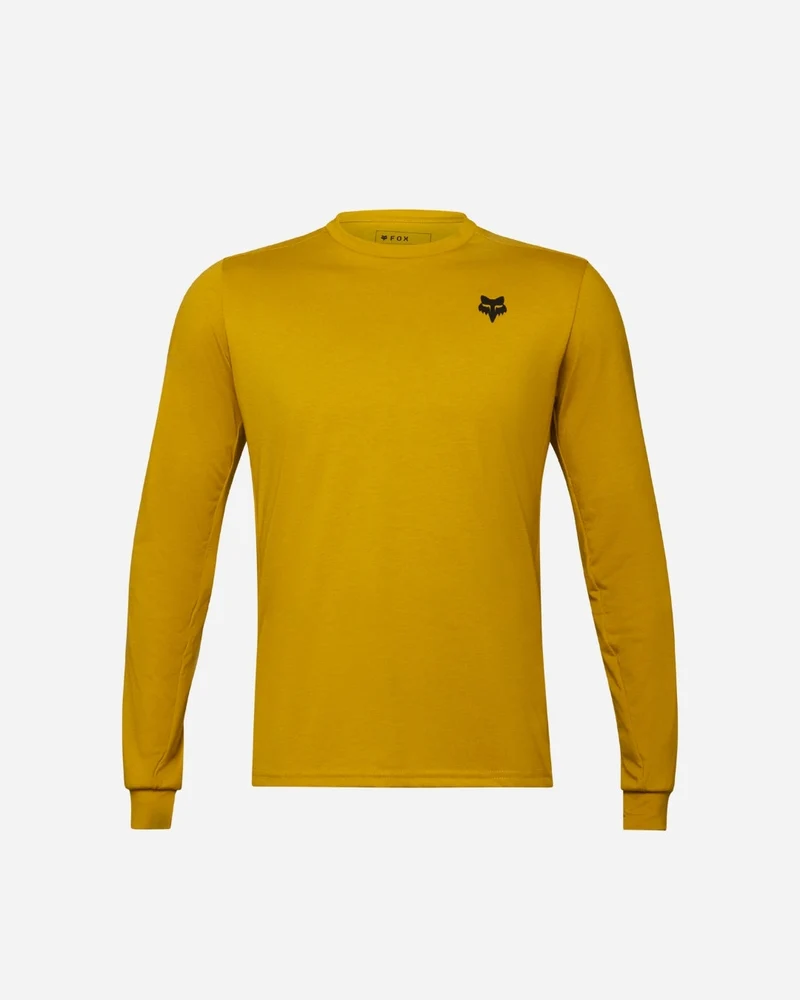 Maillot manches longues Fox Racing Ranger Drirelease Midweight - Moutarde