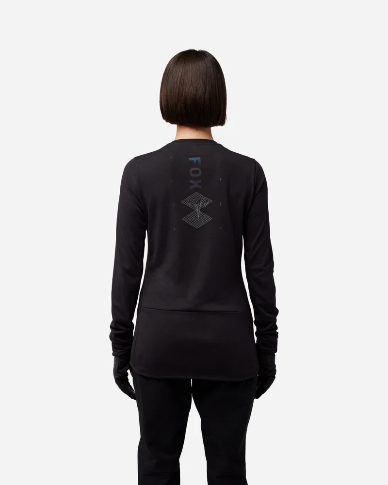 Maillot manches longues Femme Fox Racing Ranger Drirelease Midweight - Lunar