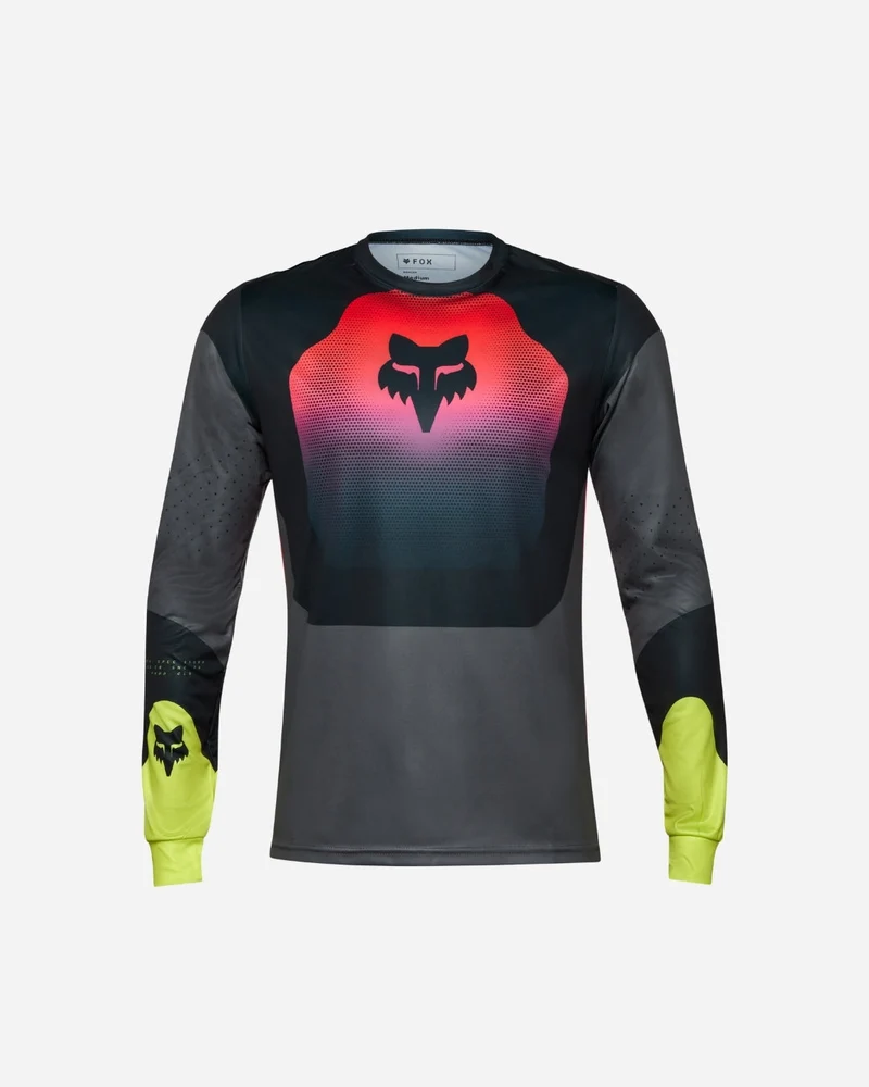 Maillot manches longues Fox Racing Ranger Revise - Noir/Rose
