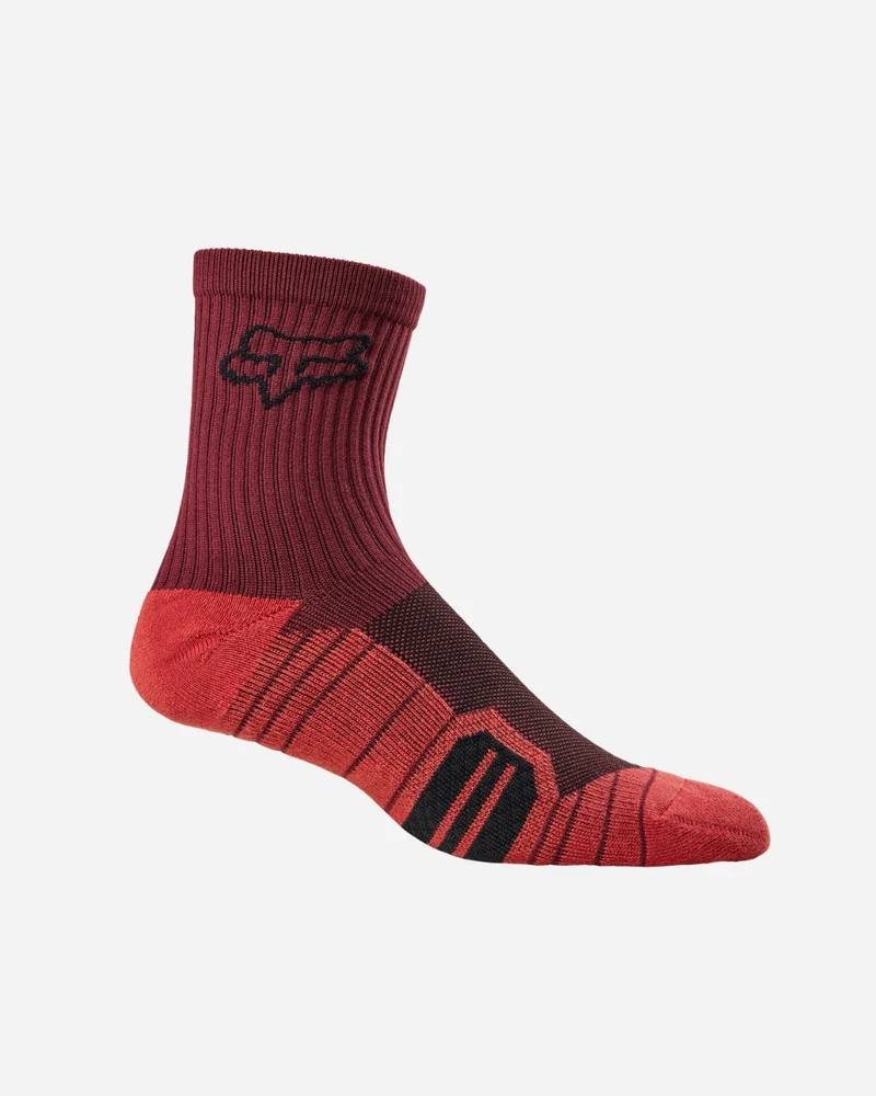 Chaussettes Fox Racing Ranger Cushion - Bordeaux Foncé