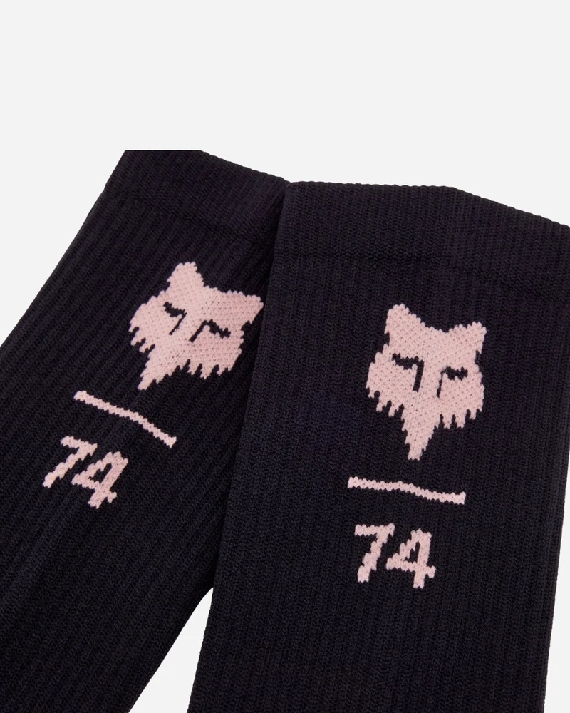 Chaussettes Fox Racing Ranger 20 cm - Noir/Rose