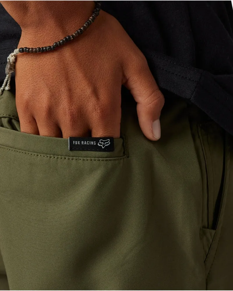 Short Tech Enfant Fox Racing Essex - Vert Olive