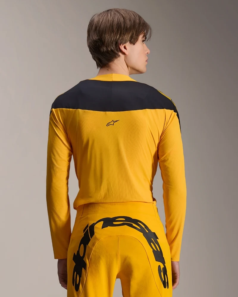Maillot Manches Longues Alpinestars A-Supra Melt - Jaune