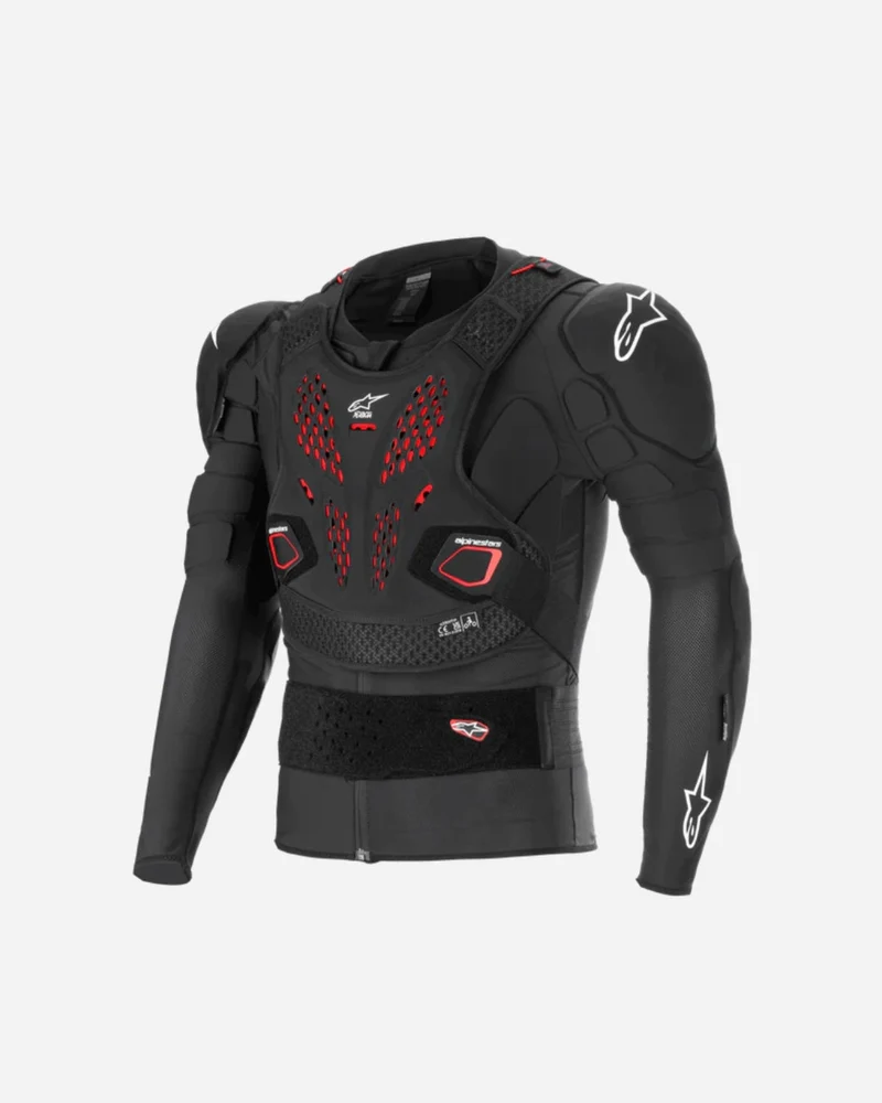 Veste de protection Alpinestars Bionic Pro V3 Plasma - Noir/Rouge/Blanc