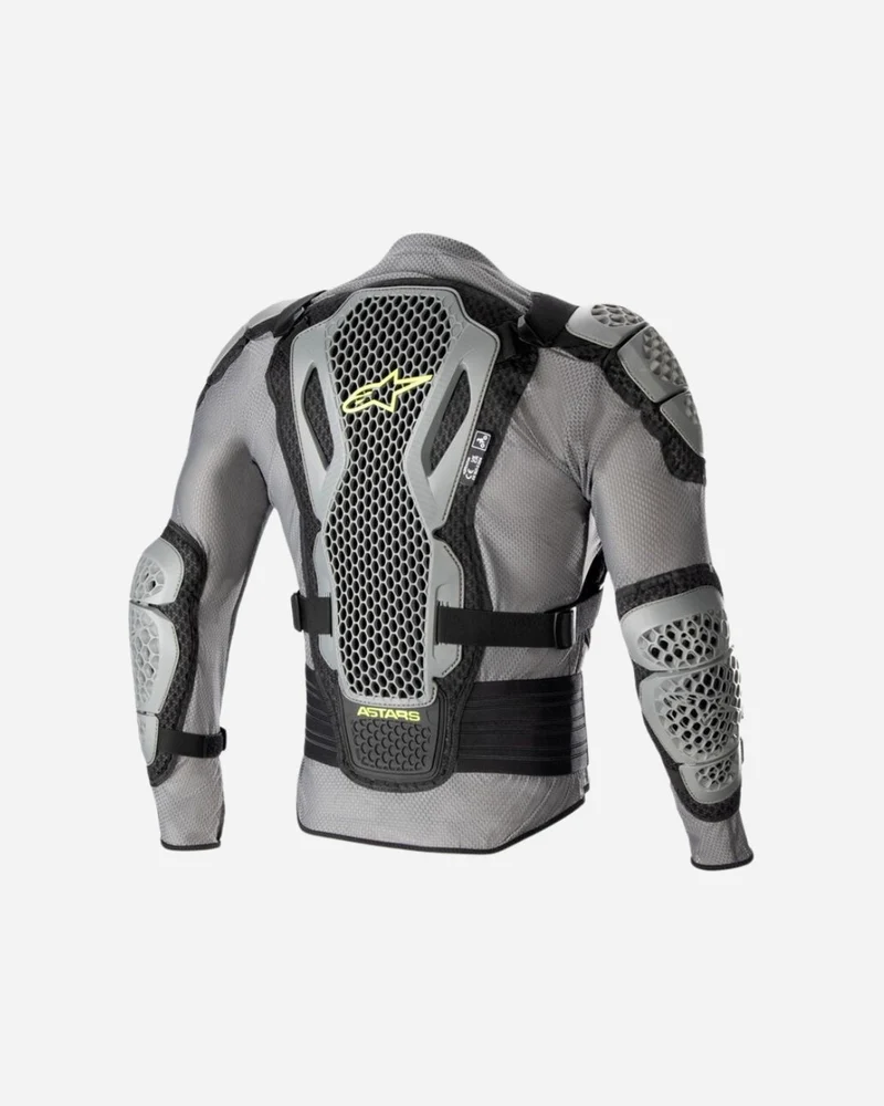 Veste de protection Alpinestars Bionic Action V2 - Gris/Noir/Jaune Fluo