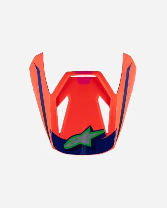 Visière enfant Alpinestars Supertech M3 Deegan ece06 - Orange Fluo/Violet/Rose Fluo Brillant