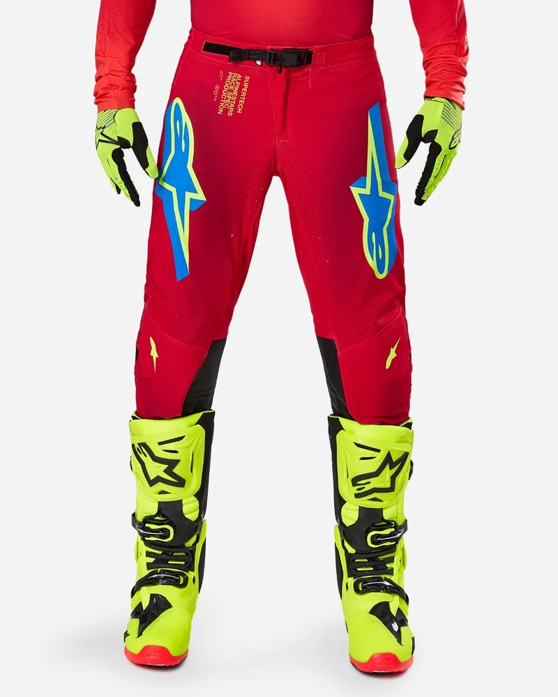 Pantalon Alpinestars Supertech Maker - Rouge