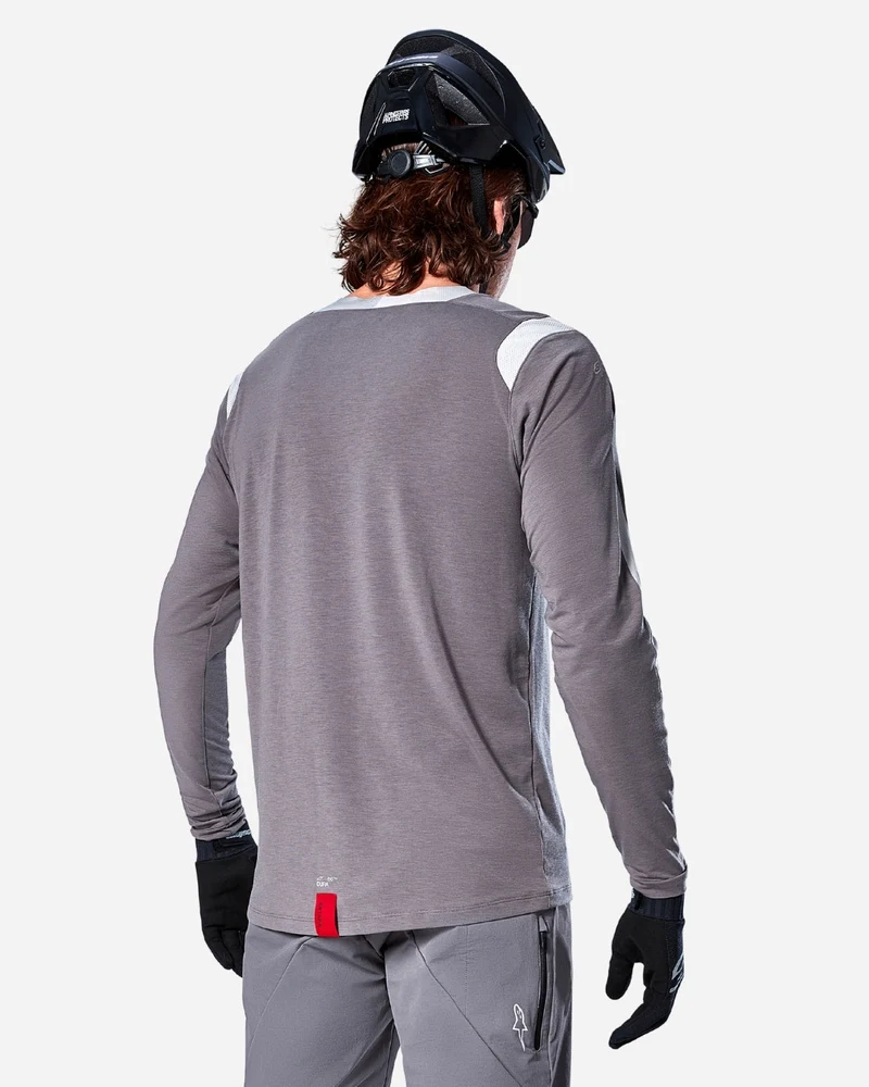 Maillot Manches Longues Alpinestars A-Dura Dri Wool - Gris