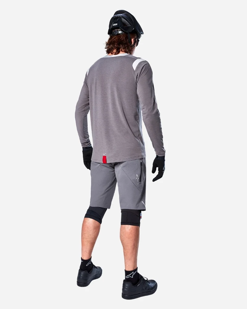 Maillot Manches Longues Alpinestars A-Dura Dri Wool - Gris