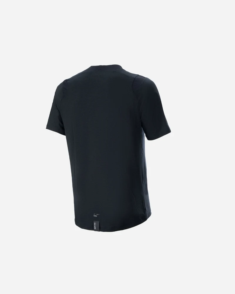Maillot manches courtes Alpinestars A-Dura Dri Wool - Noir