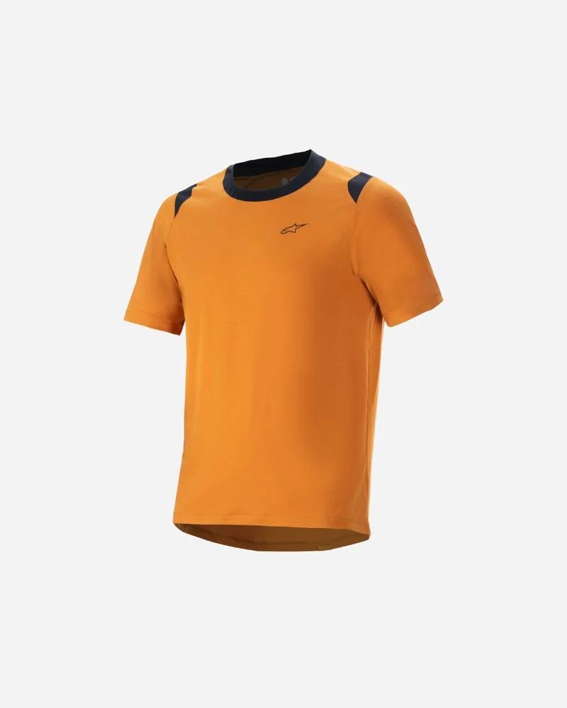 Maillot manches courtes Alpinestars A-Dura Dri Wool - Or