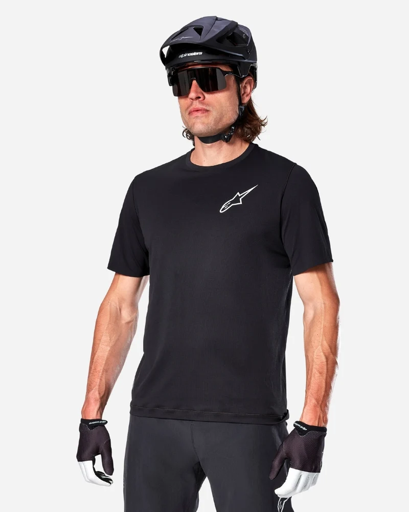 Maillot manches courtes Alpinestars A-Aria Astar - Noir
