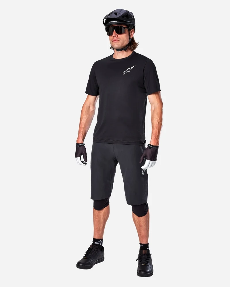 Maillot manches courtes Alpinestars A-Aria Astar - Noir