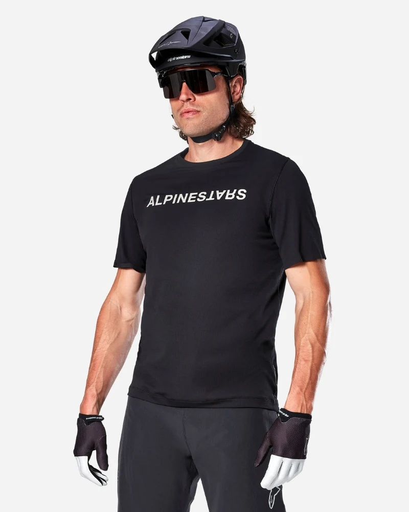 Maillot manches courtes Alpinestars A-Aria Switch - Noir