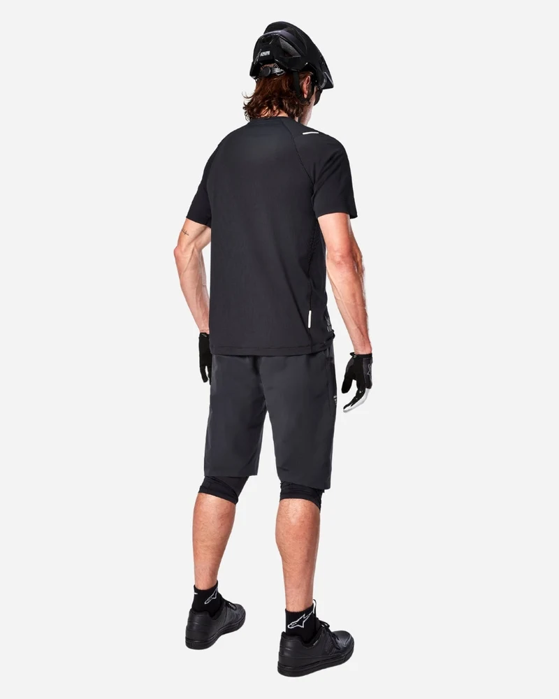 Maillot manches courtes Alpinestars A-Aria Switch - Noir