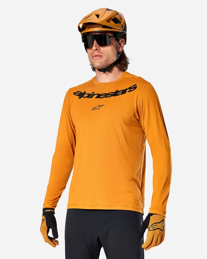 Maillot Manches Longues Alpinestars A-Dura Rocker - Or