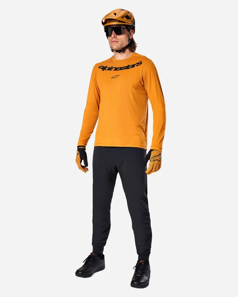 Maillot Manches Longues Alpinestars A-Dura Rocker - Or