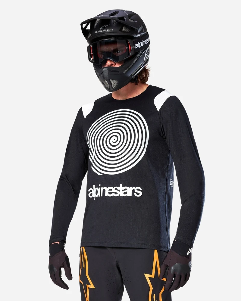 Maillot Manches Longues Alpinestars A-Supra Oscar - Noir