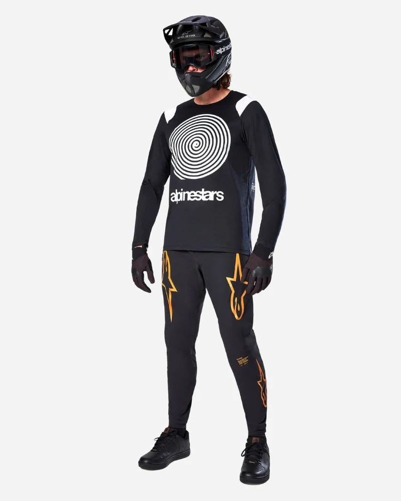 Maillot Manches Longues Alpinestars A-Supra Oscar - Noir