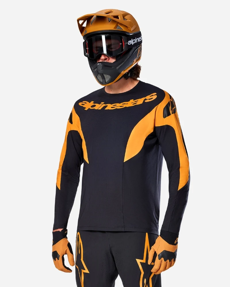 Maillot Manches Longues Alpinestars A-Supra Race - Noir