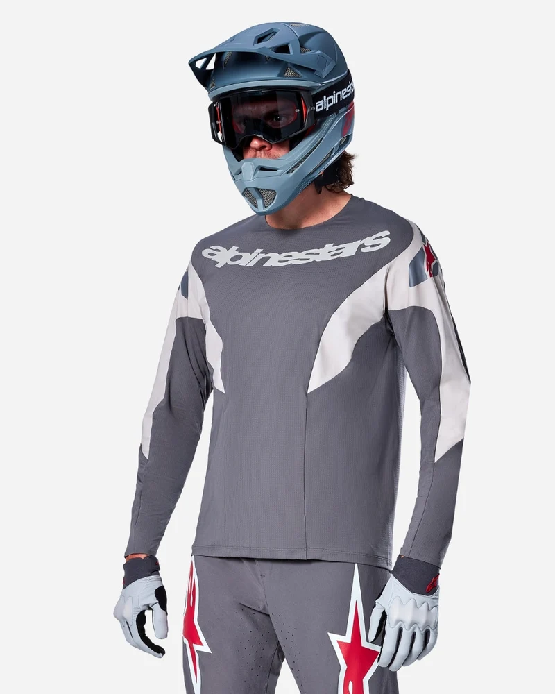 Maillot Manches Longues Alpinestars A-Supra Race - Gris
