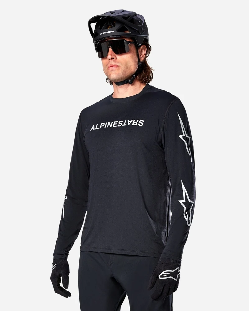 Maillot Manches Longues Alpinestars A-Dura Switch - Noir