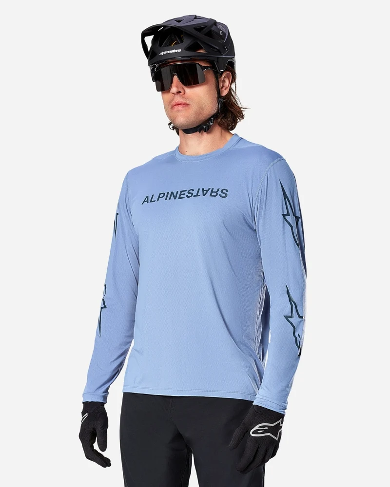 Maillot Manches Longues Alpinestars A-Dura Switch - Bleu