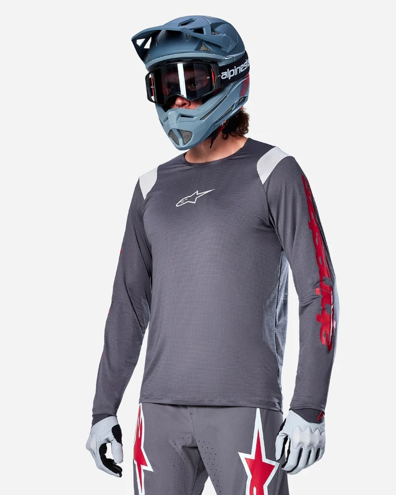 Maillot Manches Longues Alpinestars A-Supra Astar - Gris