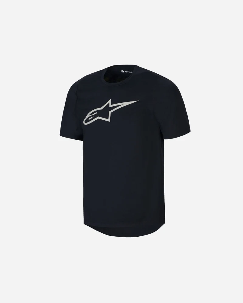 Maillot enfant manches courtes Alpinestars A-Dura S - Noir