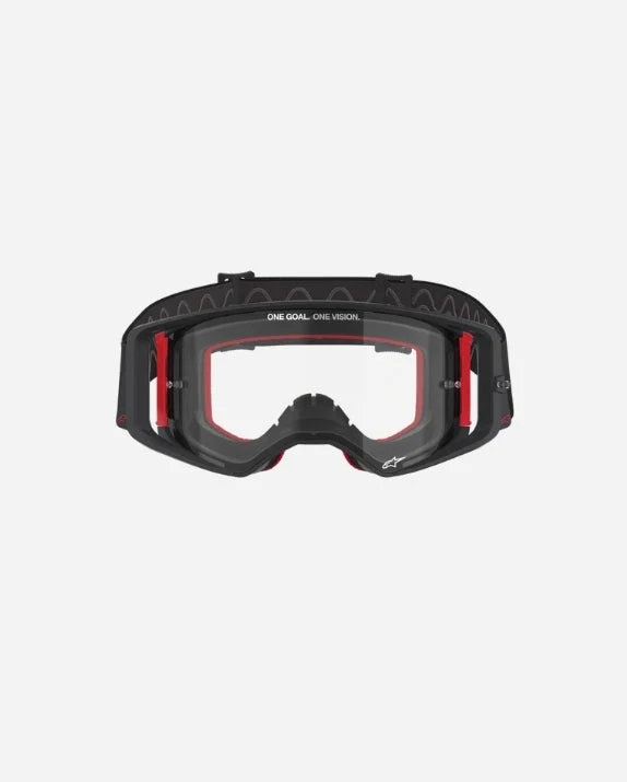 Masques Alpinestars Supertech Corp - Noir/Rouge