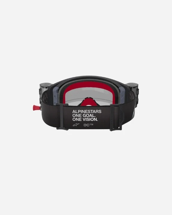 Masques Alpinestars Supertech Corp - Noir/Gris/Clair Roll-Off