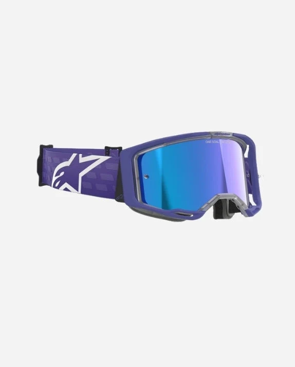 Masques Alpinestars Vision 8 Corp - Violet/Miroir Bleu