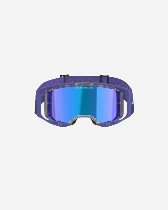Masques Alpinestars Vision 8 Corp - Violet/Miroir Bleu