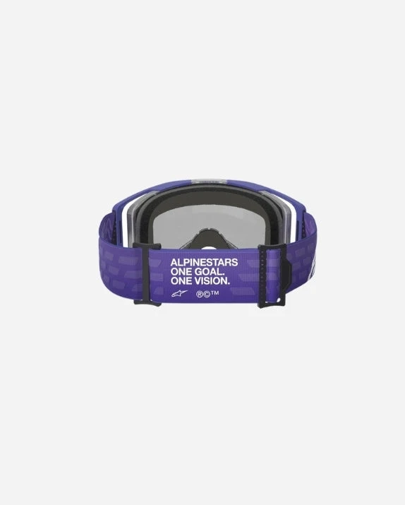 Masques Alpinestars Vision 8 Corp - Violet/Miroir Bleu