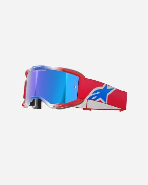 Masques Alpinestars Vision 5 Corp - Rouge/Blanc/Bleu