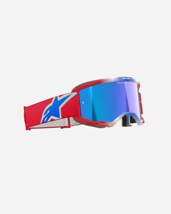 Masques Alpinestars Vision 5 Corp - Rouge/Blanc/Bleu