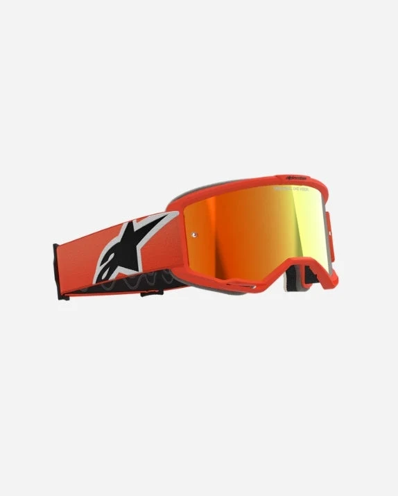 Masques Alpinestars Vision 5 Corp - Orange/Miroir Rouge
