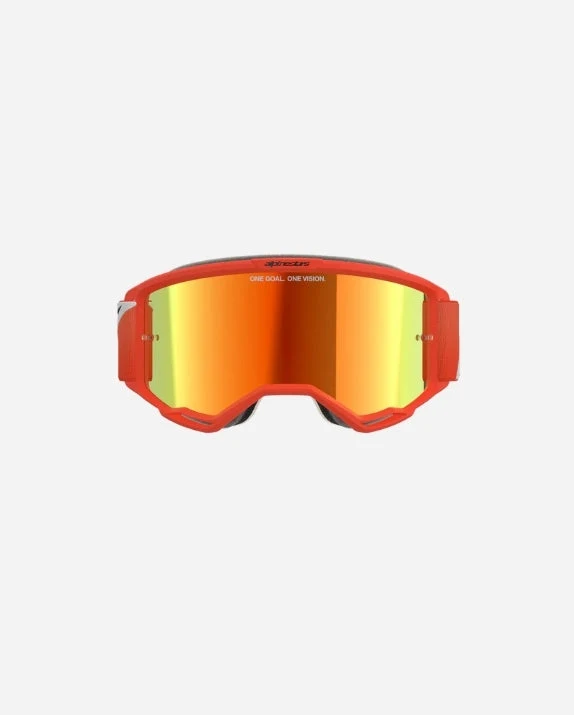 Masques Alpinestars Vision 5 Corp - Orange/Miroir Rouge