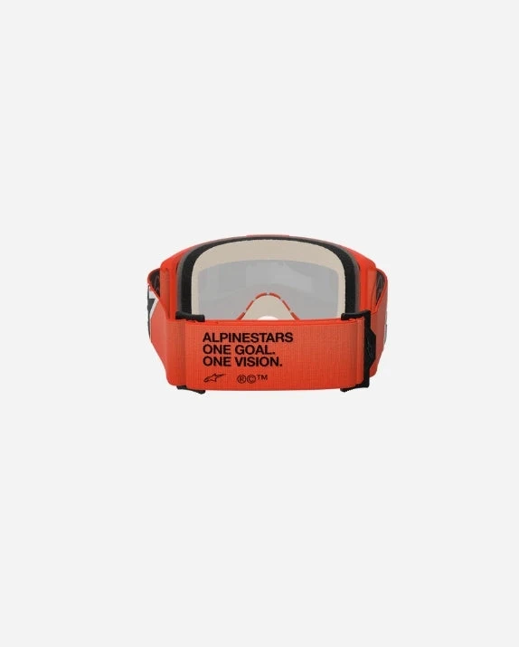 Masques Alpinestars Vision 5 Corp - Orange/Miroir Rouge