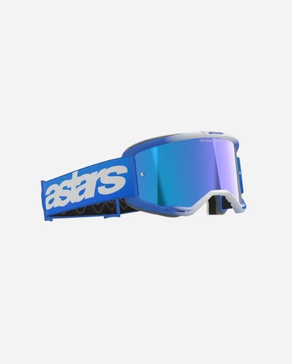 Masques Alpinestars Vision 5 Blaze - Bleu/Miroir Bleu