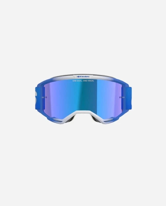 Masques Alpinestars Vision 5 Blaze - Bleu/Miroir Bleu