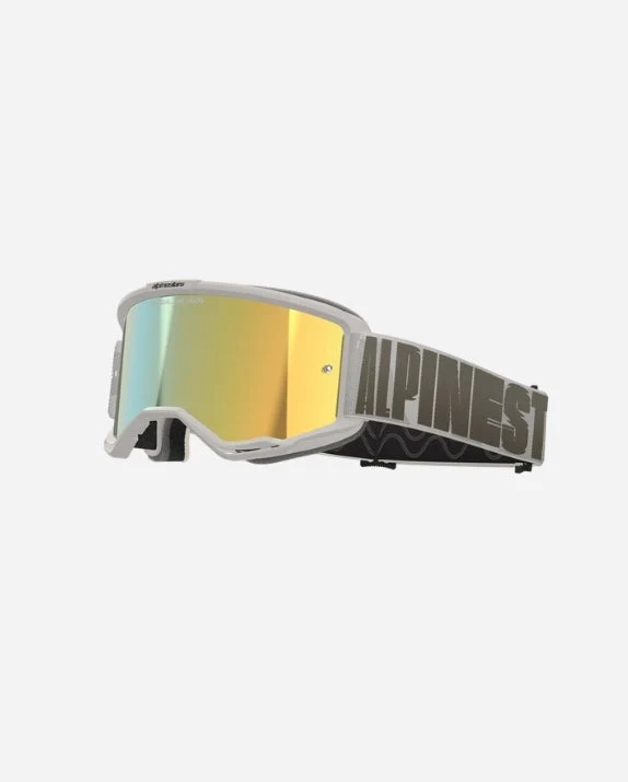 Masques Alpinestars Vision 5 Hollow - Vent Miroir Or