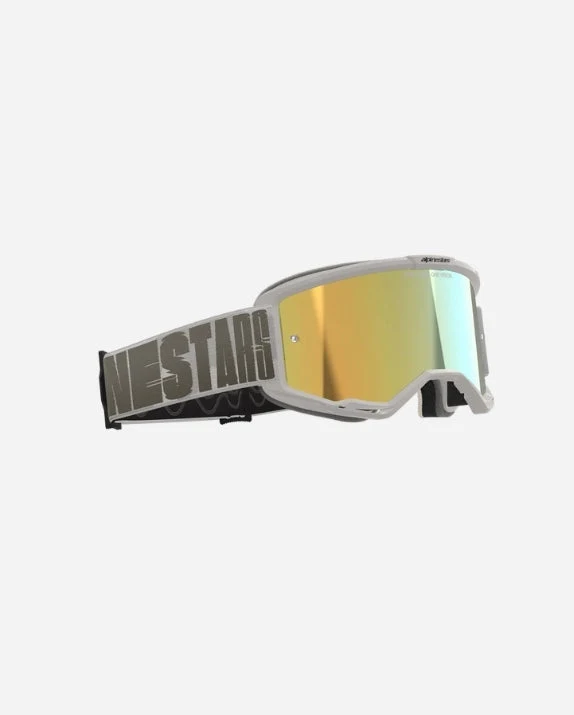 Masques Alpinestars Vision 5 Hollow - Vent Miroir Or