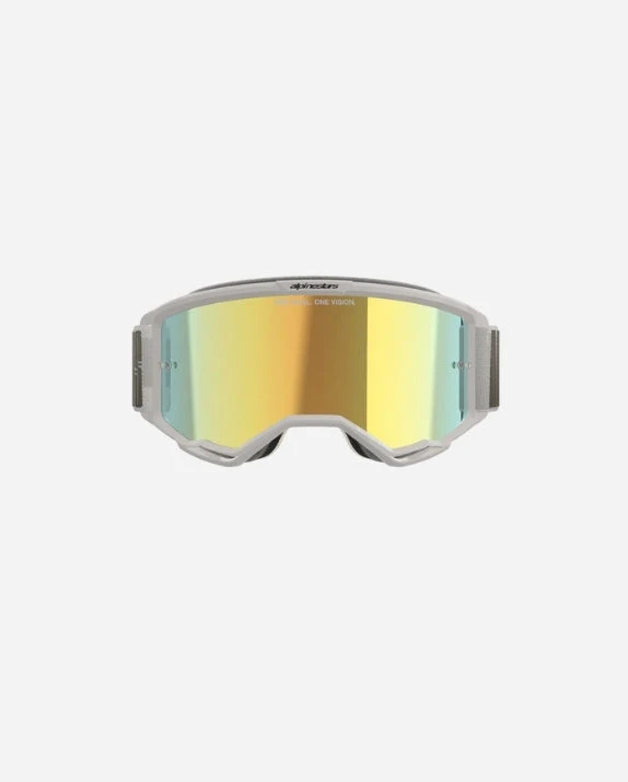 Masques Alpinestars Vision 5 Hollow - Vent Miroir Or