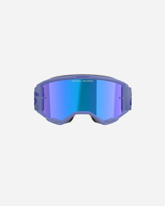 Masques Alpinestars Vision 5 Wordmark - Violet/Miroir Bleu