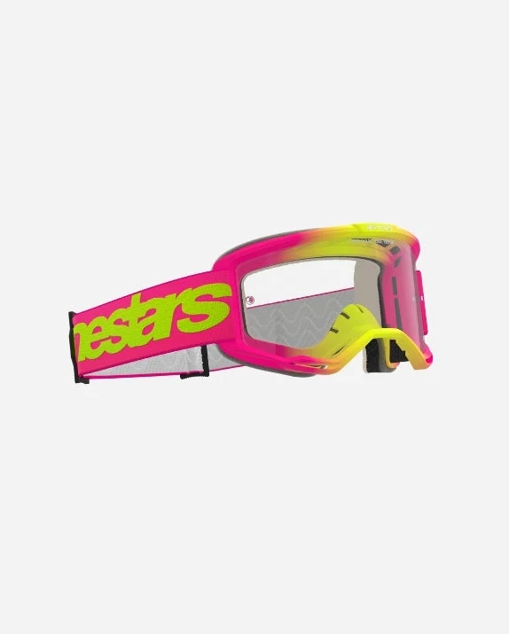 Masques Alpinestars Vision 5 Wordmark - Rose/Jaune