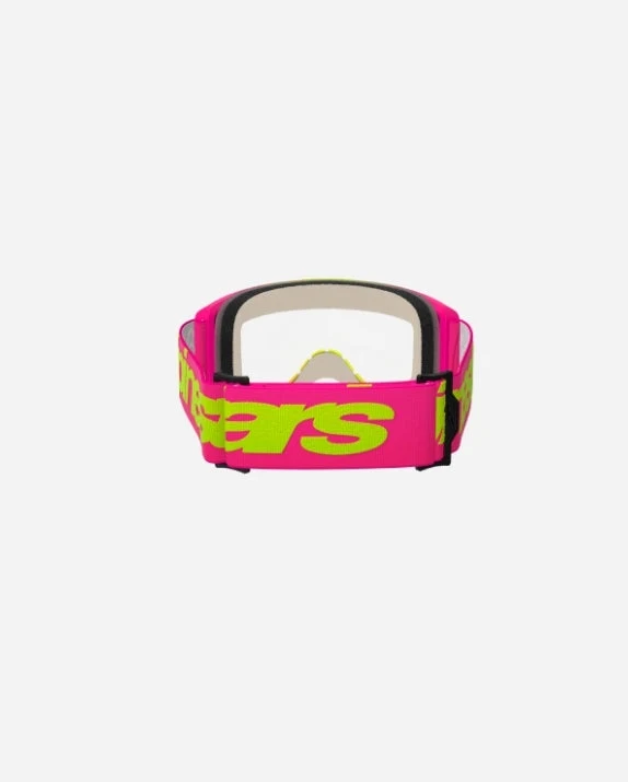 Masques Alpinestars Vision 5 Wordmark - Rose/Jaune