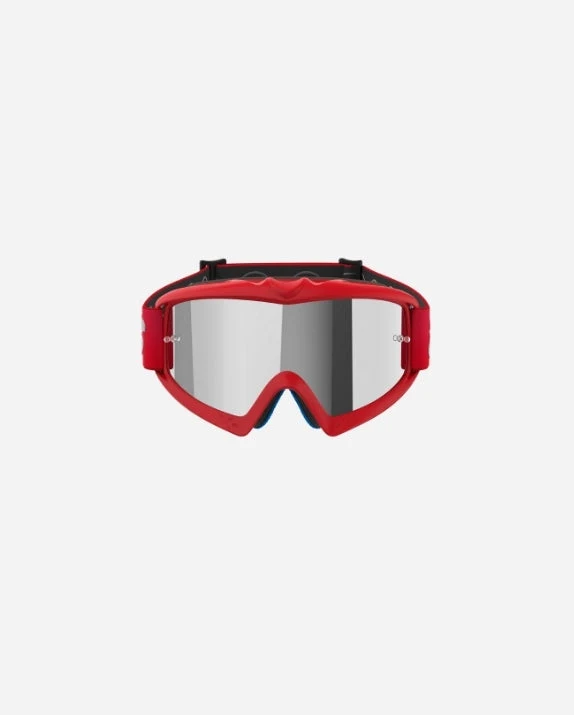 Masques enfant Alpinestars Vision Blaze - Rouge/Miroir Argent